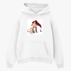 Толстовка худи оверсайз