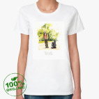 Женская футболка органик