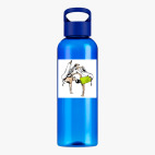 Прозрачная спортивная бутылка