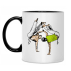 Кружка двухцветная