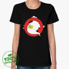 Женская футболка органик