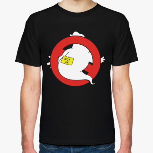 Футболка с принтом Охотники за привидениями (Ghostbusters)