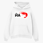 Толстовка худи оверсайз