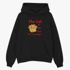 Толстовка худи оверсайз