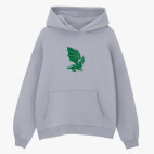 Толстовка худи оверсайз