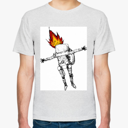 Футболка с принтом Робот