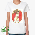 Женская футболка органик