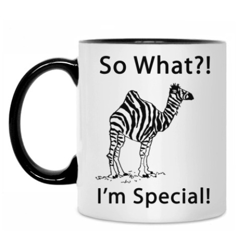 Кружка с принтом Special
