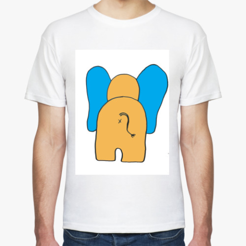 Футболка с принтом   'Слоник'