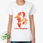 Женская футболка органик