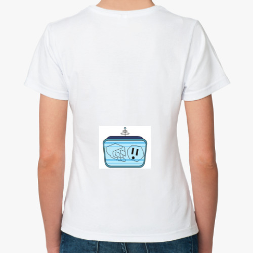 Классическая футболка с принтом UFO