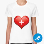 Женская спортивная футболка