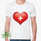 Мужская футболка органик