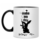 Двухцветная кружка Make My Day