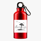 Металлическая бутылка 400 мл UV-DTF