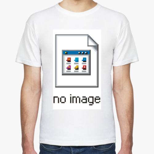 Футболка с принтом «No Image»