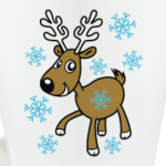 Олень зимний