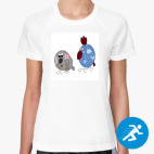 Женская спортивная футболка