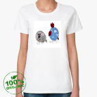 Женская футболка органик