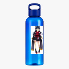 Прозрачная спортивная бутылка