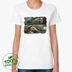 Женская футболка органик