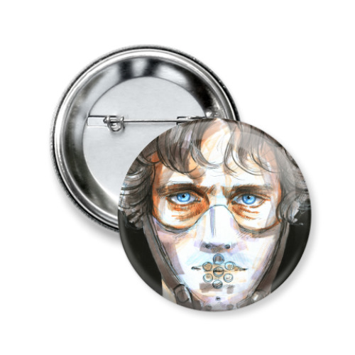 Значок 50мм с принтом Will Graham (Hannibal)