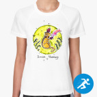 Женская спортивная футболка