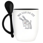 Кружка с ложкой