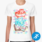 Женская спортивная футболка