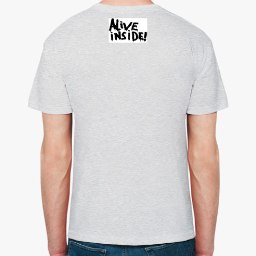 Футболка с принтом Противогаз, лето