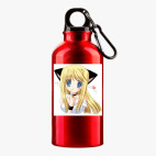 Металлическая бутылка 400 мл UV-DTF