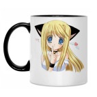 Кружка двухцветная