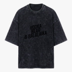 Футболка оверсайз вареная