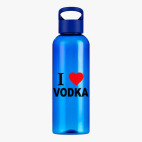 Прозрачная спортивная бутылка