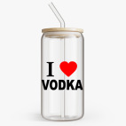 Банка с бамбуковой крышкой