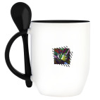 Кружка с ложкой