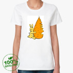 Женская футболка органик