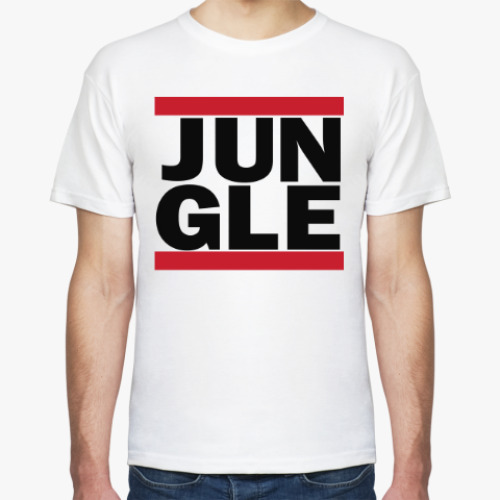 Футболка с принтом Jungle is massive!
