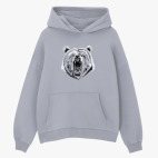 Толстовка худи оверсайз