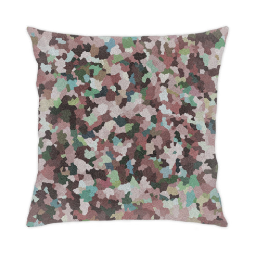 Подушка с принтом Кристаллики