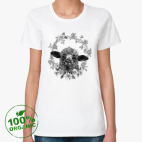 Женская футболка органик