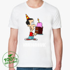 Мужская футболка органик