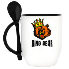 Кружка с ложкой