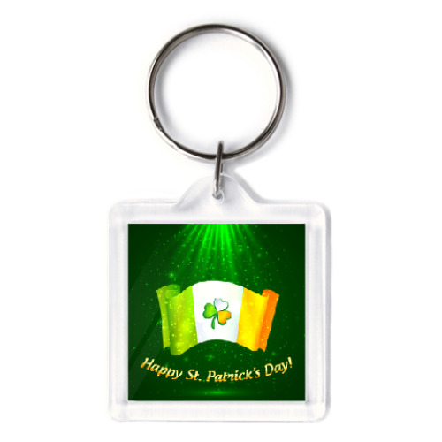 Брелок с принтом Шляпа лепрекона