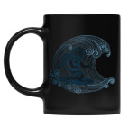 Кружка цветная UV-DTF