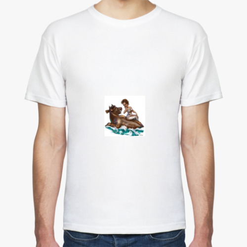 Футболка с принтом Европа