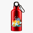 Металлическая бутылка 400 мл UV-DTF