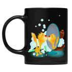 Кружка цветная UV-DTF