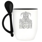 Кружка с ложкой