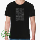 Мужская футболка органик